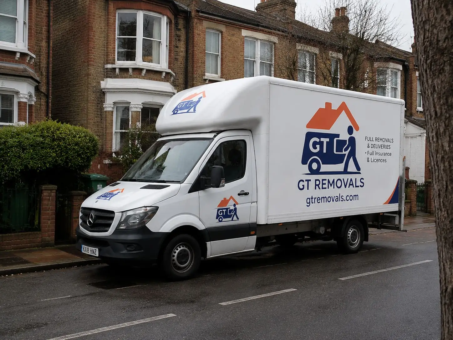 Reliable Residential Removals London - Photo of GT Removals Van