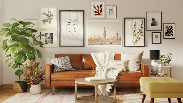 A photo of a living room